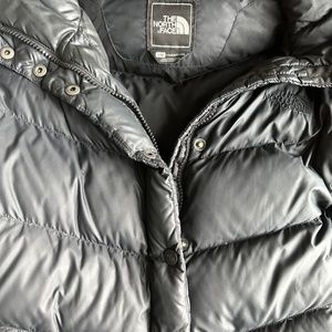 NORTH FACE Puffer Hooded Jacket, fits as a medium